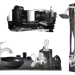 SOLO LEVER BATH SET NS-132