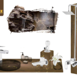 Water Fall Bath Set NS-123