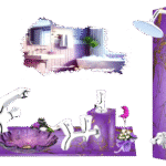 JACKWA 3  NOB BATH SET NS-133